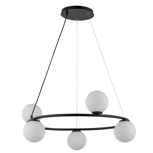 Sigma 33383 GAMA KOŁO 5 czarny lampa wisząca