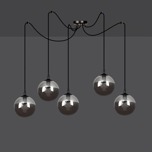 EMIBIG 938/5 LAMPA WISZĄCA GIGI 5 BL MIODOWY