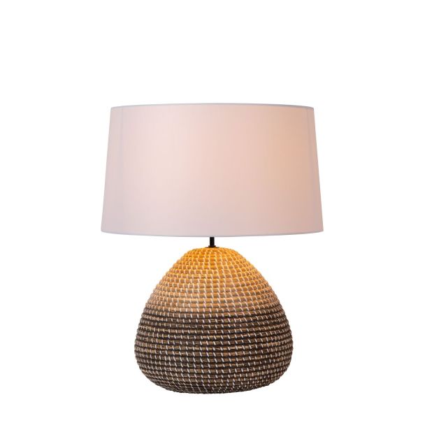 LUCIDE MADUKA 10550/81/73 LAMPA STOŁOWA naturalny