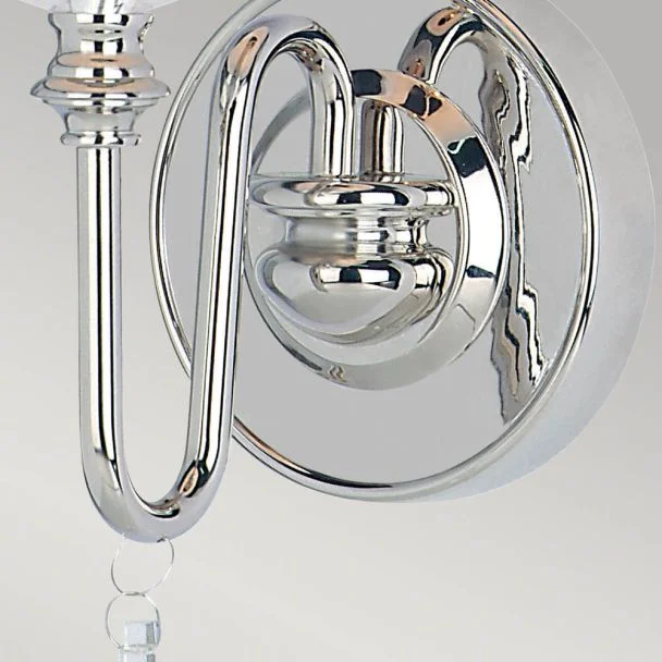 ELSTEAD FINSBURY PARK FP1 POL NICKEL 1Lt Wall Light
