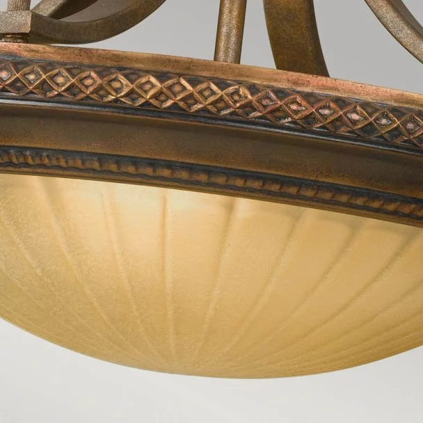 ELSTEAD Kelham Hall FE-KELHAM-HALL-SF 2 Light Semi-Flush Light