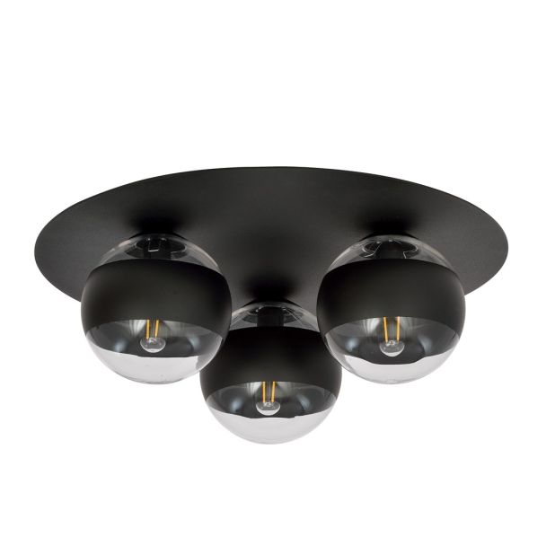 EMIBIG 1129/3 LAMPA SUFITOWA SOLAR 3 BLACK/STRIPE
