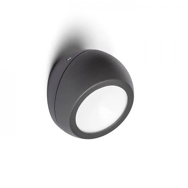 RENDL R13502 SIV natynkowa antracyt 230V LED 6W 120° IP54 3000K