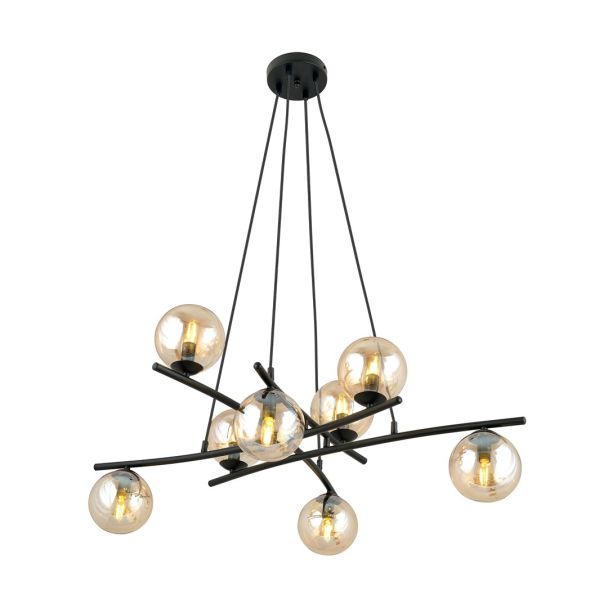 EMIBIG 1204/8 LAMPA WISZĄCA ESSA 8 MIODOWY