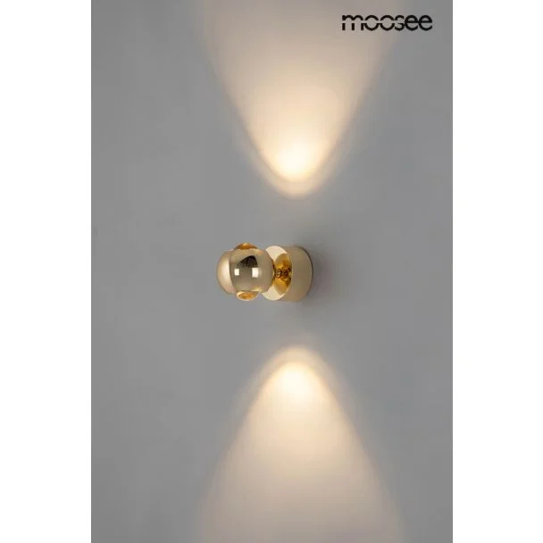 MOOSEE MSE1501100310 lampa ścienna EOS złoty