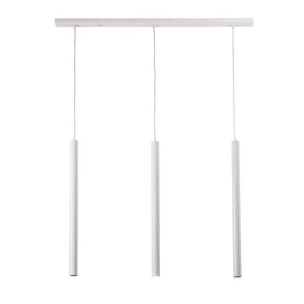 ANTIGO Lampa wisząca Yabu 3 - Biała (700 mm) 7574