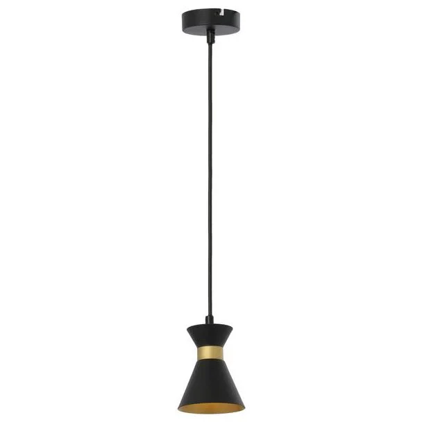 REALITY 335701-02 Breda - lampa wisząca 1 płomienna czarno/złota