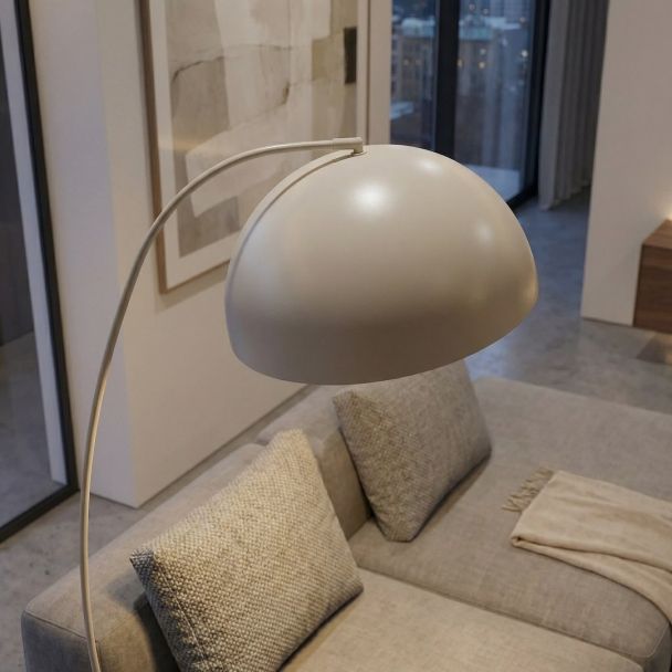 EMIBIG 1696/LP1 ARCOS LP1 MOKKA Lampa podłogowa