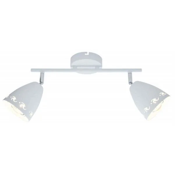 CANDELLUX 92-67128 COTY LISTWA 2X40W E14 BIAŁY MAT