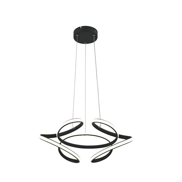 REALITY 336701-02 Narida Lampa wisząca czarny mat