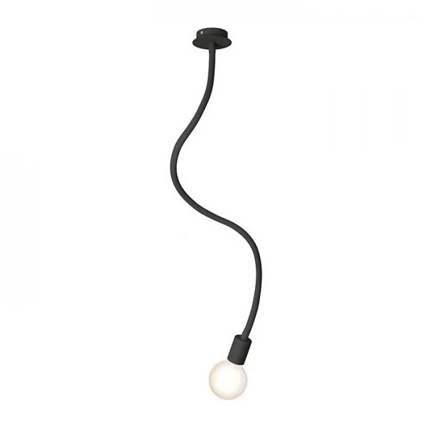 RENDL R12934 LOYD E27 I sufitowa czarna 230V E27 28W