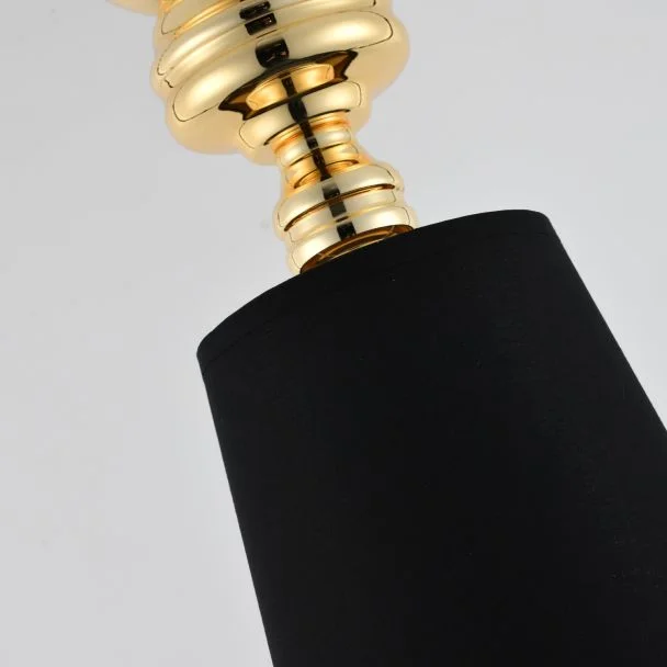 Step into design MP-8846-18 black gold Lampa wisząca QUEEN-1 złoto czarna 18 cm