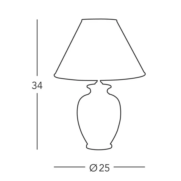 KOLARZ A1354.71S GIARDINO lampa stołowa