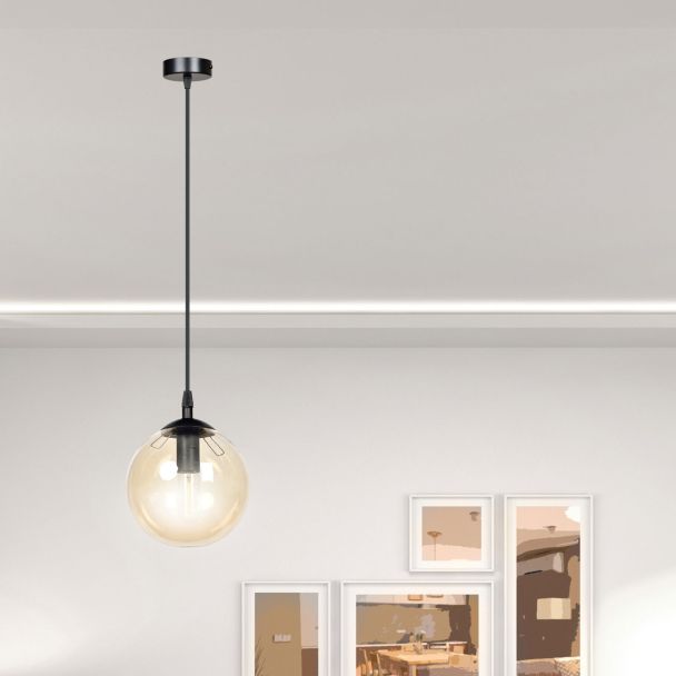 EMIBIG 713/1 LAMPA WISZĄCA COSMO 1 BL MIODOWY