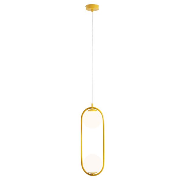 ALDEX 1086H14 LAMPA WISZĄCA RIVA 2 MUSTARD