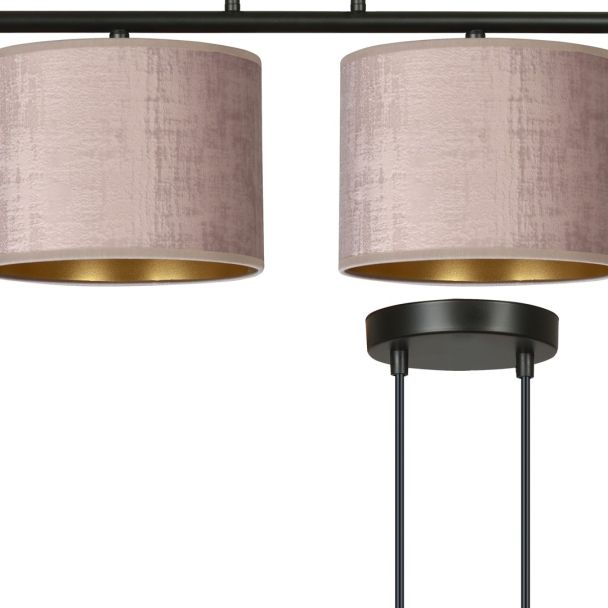 EMIBIG 1053/4 LAMPA WISZĄCA HILDE 4 BL ROSE