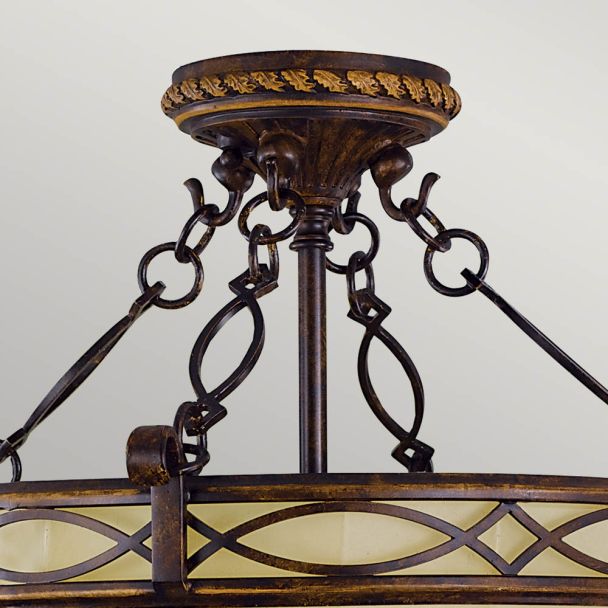 ELSTEAD Drawing Room FE-DRAWING-ROOM-SFC 2 Light Flush