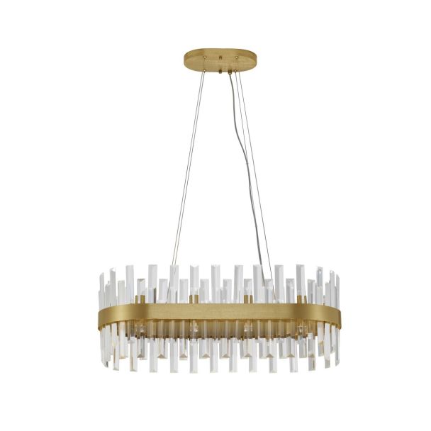 Luces Exclusivas CHOLULA LE42909 LAMPA WISZĄCA złoty