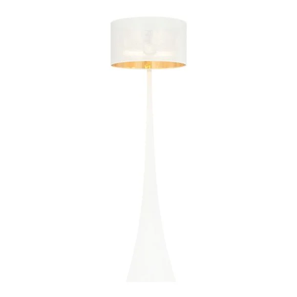 EMIBIG 1155/LP1 LAMPA PODŁOGOWA ESTRELLA LP1 WHITE/GOLD