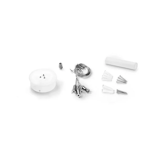 AZZARDO AZ3453 MONZA PENDANT ACCESORY WHITE TECHNICAL BASE WHITE