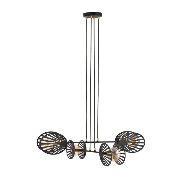 EMIBIG 1146/4 LAMPA WISZĄCA PLAYA 4 BLACK