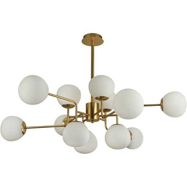 MAYTONI MOD221-PL-12-G Modern Erich Chandelier Brass