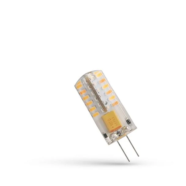 SPECTRUMLED WOJ+13842 ŻARÓWKA LED G4 column 12V 2W SILIKON WW
