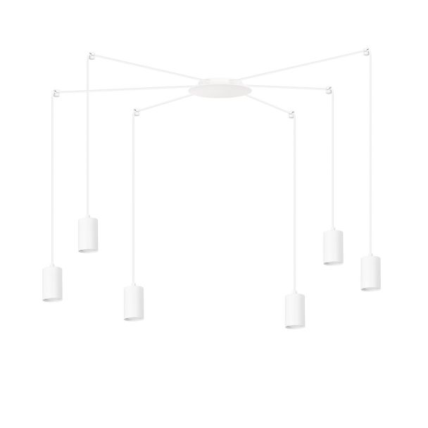 EMIBIG 525/6 LAMPA WISZĄCA TRAKER 6 WH/WHITE