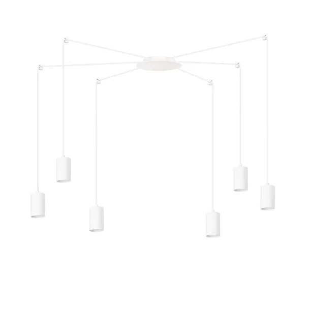 EMIBIG 525/6 LAMPA WISZĄCA TRAKER 6 WH/WHITE