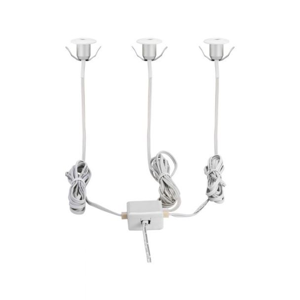 EGLO 97079 LAMPA CHANGO OPRAWA DO ZABUDOWY SET 3XLED-EINBAUSPOT WEISS CHANGO