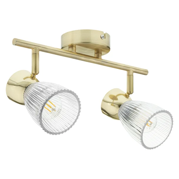 MILAGRO ML9975 Lampa sufitowa BEST GOLD 2xE14