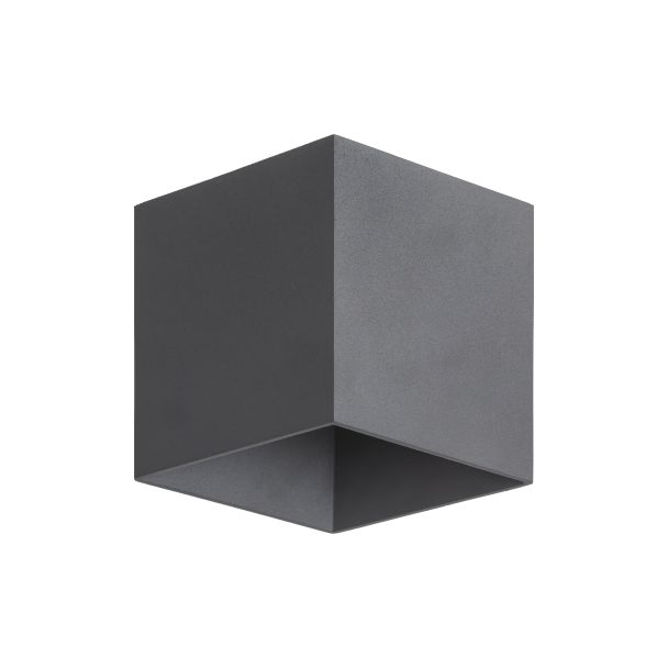 TK-LIGHTING 18086 CUBE GRAY KINKIET LED IP 54