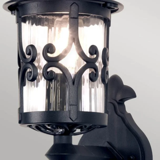 ELSTEAD HEREFORD BL10 BLACK Wall Lantern