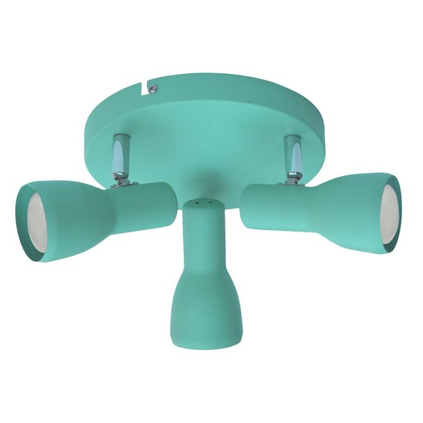 CANDELLUX 98-50601 PICARDO PLAFON 3X40W E14 MIĘTOWY (14-6011TPX)