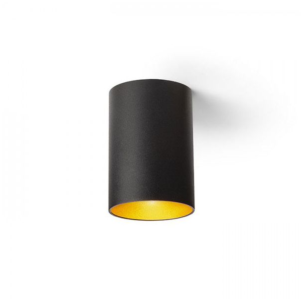 RENDL R13501 CONNOR sufitowa czarna/złota 230V LED GU10 10W