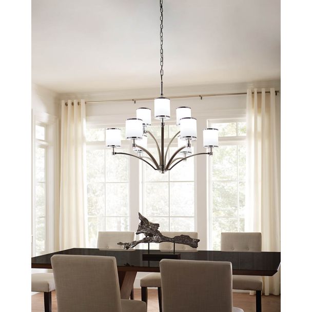 ELSTEAD Prospect Park FE-PROSPECT-PARK9 9 Light Chandelier