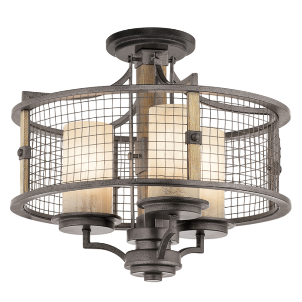 ELSTEAD AHRENDALE KL/AHRENDALE3 3lt Chandelier/Semi-Flush