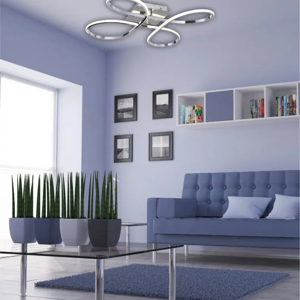 WYPRZEDAŻ E-CRYSTAL 00506 LED CHROME BEND 54W 4000K