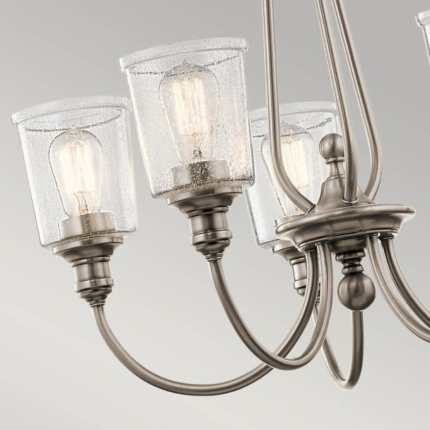 ELSTEAD Waverly KL-WAVERLY5-CLP 5 Light Chandelier - Classic Pewter