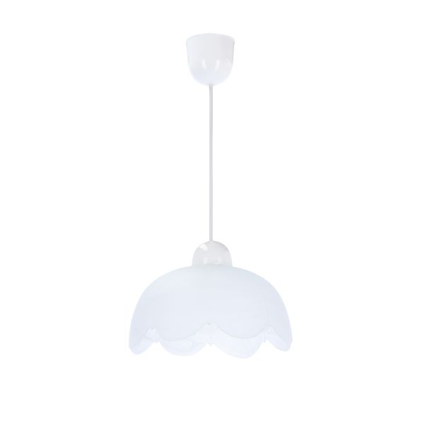 CANDELLUX 31-17710 BRATEK LAMPA WISZĄCA 18 1X60W E27 KLOSZ BIAŁY