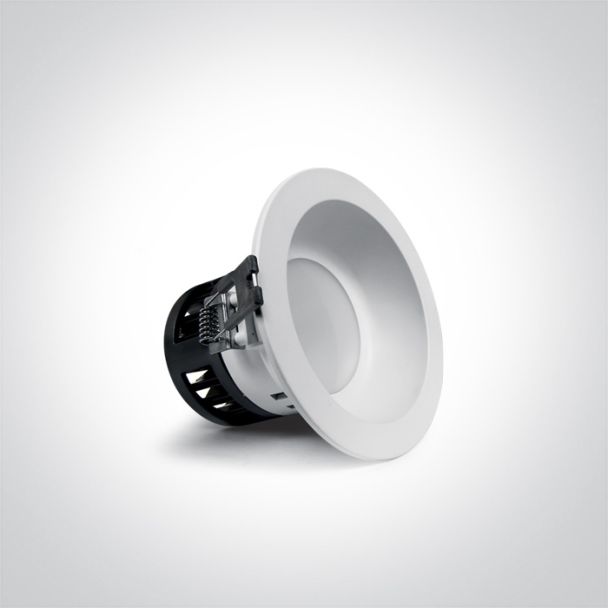 ONE LIGHT 10112KD/W/C Lavara biały wpuszczany downlight SMD LED 4000K 12W dark light