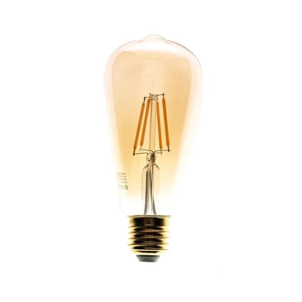 MILAGRO EKZF8017 Żarówka Filamentowa LED 6W ST64 E27 2700K Amber