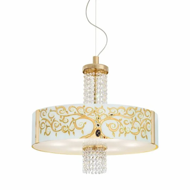 KOLARZ 0345.36.3.AL.GO.OKPT EMOZIONE lampa wisząca złoto 24K