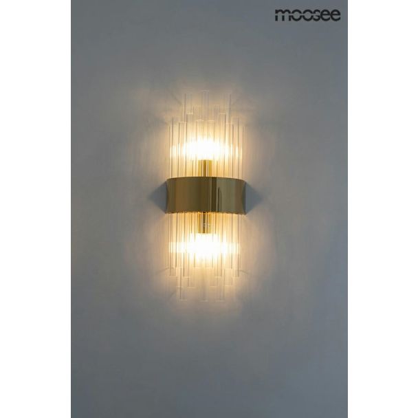 MOOSEE MSE010400201 MOOSEE lampa ścienna PORTOFINO złota
