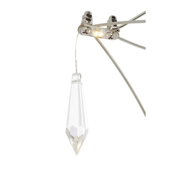 MOOSEE MSE1501100125 lampa wisząca CONSTELATION 77 - LED, stal szczotkowana