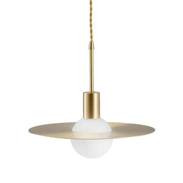 Step into Design ST-1737M Lampa wisząca JUPITER złota 30 cm