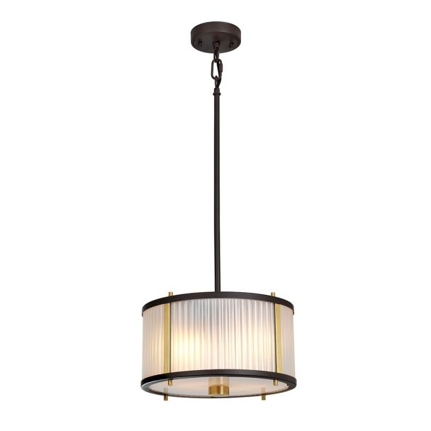 ELSTEAD Corona DL-CORONA-2P-BAB 2 Light Pendant - Museum Bronze