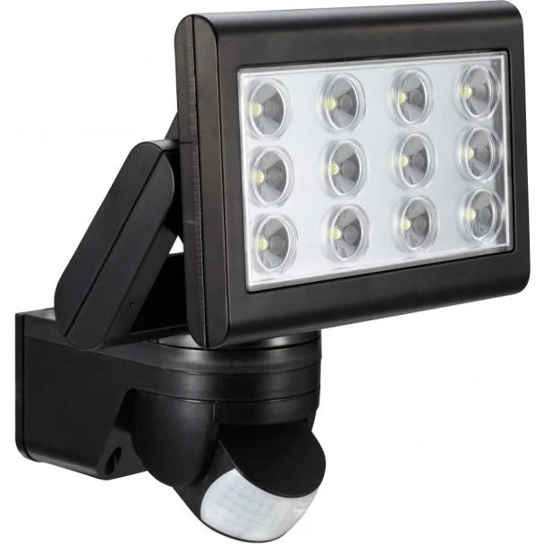 INQ FL010NW Naświetlacz LED 25W SMD Pir IP44 Black