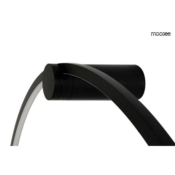 MOOSEE MSE1501100399 lampa ścienna HOOP 80 czarna