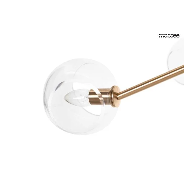 MOOSEE MSE1501100402 lampa wisząca AURA 6 złota
